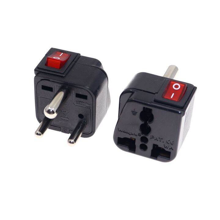 Wonpro South Africa Converter, Universal to Small South Africa Plug AC