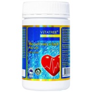 Viên Uống Hỗ Trợ Tim Mạch Vitatree Mega Omega 3,6