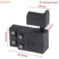 ?【Lowest price】CHANGDA เครื่องมือไฟฟ้า Trigger SWITCH ปุ่มควบคุมความเร็วสำหรับค้อนไฟฟ้า