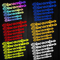 Brembo สติกเกอร์ติดมอเตอร์ไซค์6ชิ้น/ล็อต,แถบข้างดีคอลหมวกกันน็อคจักรยาน