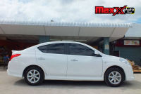 สเกิร์ต-ข้างซ้าย NISSAN ALMERA ปี 2012 สีบรอน ทรงห้าง (K23) (RBS929NARK23-LH)