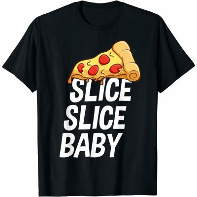 เสื้อยืดโอเวอร์ไซส์2022 เทรนด์ใหม่ Cal Italian Food Chips Like Pizza T-ShirtsS-3XL