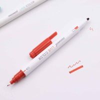 6pcs/Set Art Marker Pens Plus Dual-side Writing Liner Water Based Brush Watercolor Marker Painting Brush for Drawing