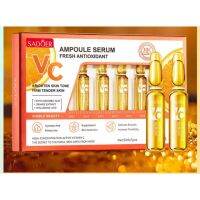 (1กล่องมี7ชิ้น)  Sadoer VC Ampoule Serum Fresh Antioxidant สารสกัดจากวิตามินซีและกรดไฮยาลูโลนิค