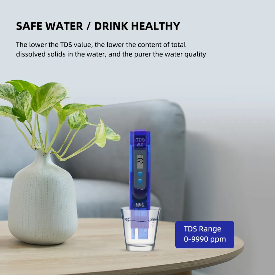Yieryi TDS Mete Digital Water Quality Purity Tester TDS Meter PPM Tester  for Aquariums, Drinking Wate, Hydroponics Lazada PH