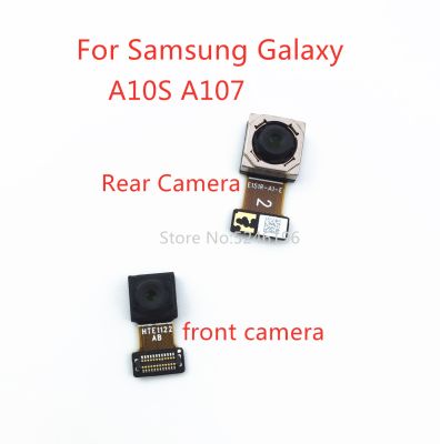 1ชิ้น Kembali Besar Kamera Belakang Utama Modul Kamera Depan สายเคเบิลงอได้ Samsung Galaxy A10S A107 A107F Kembali Kabel Flex Utama Ganti