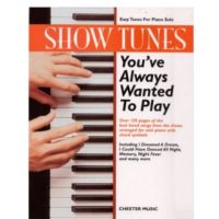 Show Tune - Easy Tunes for Piano solo กรณีสินค้ามีสี ไซท์ เบอร์รบกวนลุกค้าทักมาสอบถามหรือเเจ้งที่เเชทก่อนสั่งสินค้าด้วยนะคะ