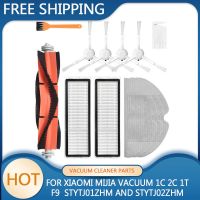 HEPA Filter Brush Mop Cloth Vacuum Cleaner Parts For Xiaomi Mijia Vacuum 1C 2C 1T F9 Vacuum Cleaner STYTJ01ZHM and STYTJ02ZHM