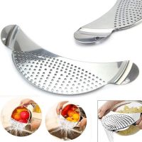 【CC】 Pot Strainer Pan Drainer for Draining Pasta Spaghetti Practical