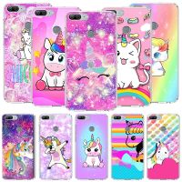 Lovely Cartoon Unicorn Phone Case For Xiaomi Redmi Note 10 11 Pro Max 4G 5G 9T 9S 8T 10S 11T 11S 11E 9 8 7 6 5 5A Coque Pattern