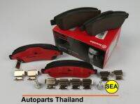 ผ้าเบรกหน้า (Brake Pad) BREMBO รุ่น Ceramic สำหรับ HONDA CR-V (Gen5) 1.6D 2.4  4X2 4X4 ปี 17- รหัส P28068 (1 ชุด)