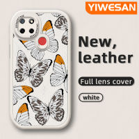 YIWESAN เคสสำหรับ C12 Realme,C25s C25 Narzo 20 Narzo 30A Narzo 50A เคสใส่โทรศัพท์หนังเคสมือถือกันกระแทกป้องกันการตกแบบนิ่มพร้อมเคสป้องกันกล้องเลนส์คลุมทั้งหมด