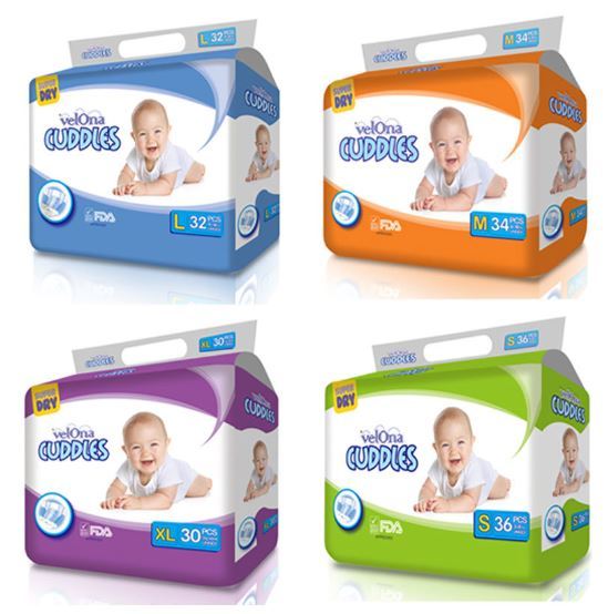 Velona Cuddles Ultra Breathable Premium Newborn Diaper – Velona