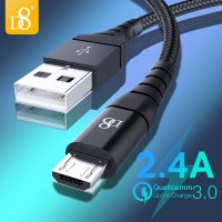 [3C electronic digital] สายไมโคร USB D8ไมโครชาร์จที่รวดเร็วสายชาร์จสำหรับซัมซุงข้อมูลไมโคร Usb S7 Xiaomi Redmi Note 5 Pro โทรศัพท์แอนดรอยด์ไมโคร Usb สายเครื่องชาร์จ Usb