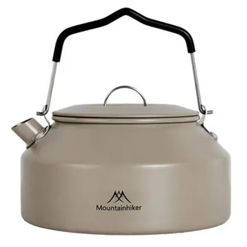 1.4L Portable Camping Kettle with Handle Ultralight Coffee Water