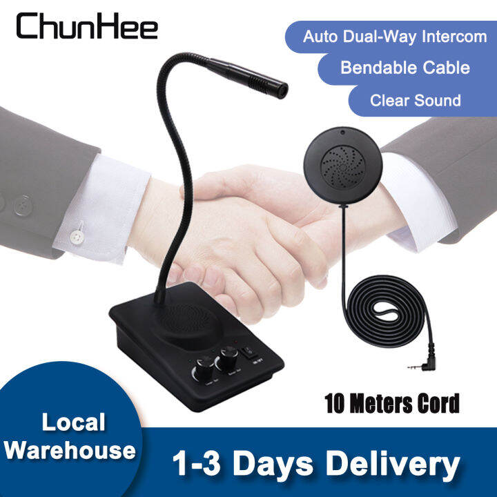 [Ready Stock]Chunhee 10Meters Longth Dual Way Window Intercom Speaker ...