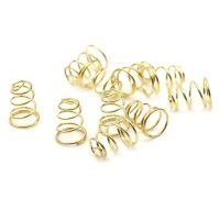 5pcs Gold-plated Spring for LED Flashlight torch DIY Driver Circuit Board Battery Contact Support Tailcap Switch Springs Spine Supporters