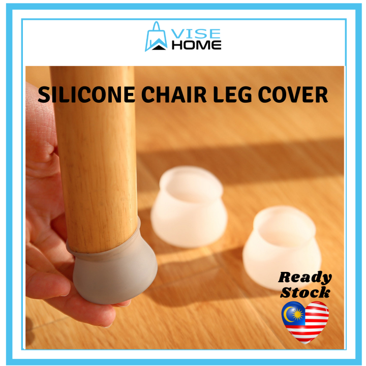 Silicone Chair Leg Cover AntiSlip Table Leg Foot Chair Leg Protector [ VISE HOME ] Lazada
