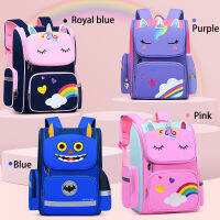 Unicorn Primary School Bags for Girls Cute Waterproof Kids Bag 3D School Backpack Student Cartoon Unicorn Girl For 6-12 Children