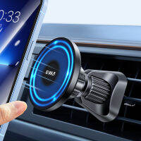 EWA Magnetic Car Mount เข้ากันได้กับ 1213 Pro 12 Max 12 Minimagsafe Case Strong Magnet Air Vent ที่วางศัพท์ ！