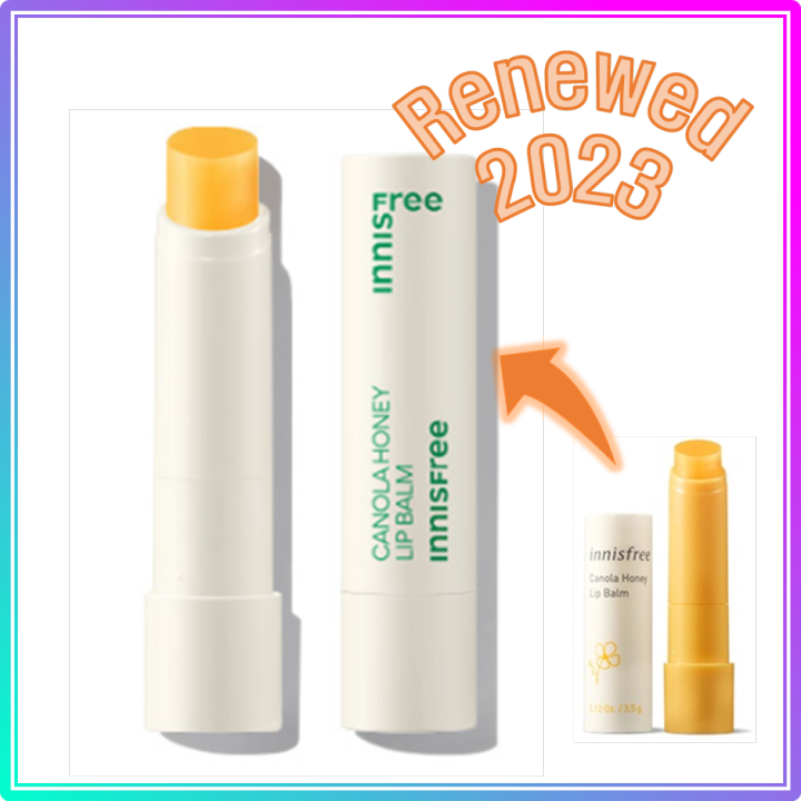 innisfree Canola Honey Lip Balm 3.5g (2023 AD) Lazada