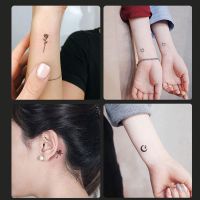 Herbal Juice Tattoo Sticker Long Lasting Waterproof Small Fresh Cartoon Finger Small Pattern Tattoo