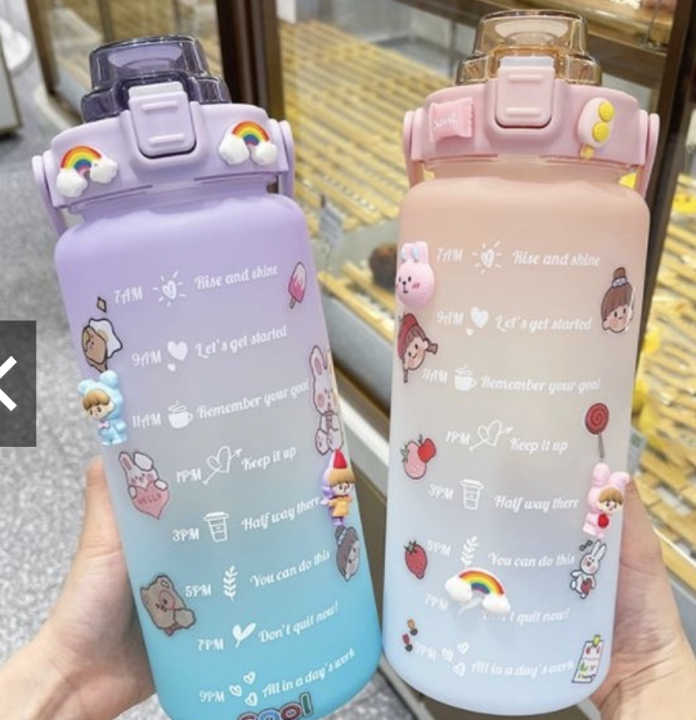 ️COD ️Tumbler to Motivate you water bottle drink sport bottle coffee ...