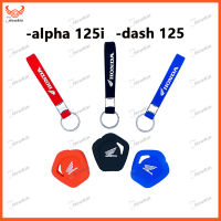 ☆Exclusive☆Silicone สำหรับ Honda Wave 110i Click 125i Alpha 125i Dash 125ex5 Future Fi Beat พวงกุญแจ