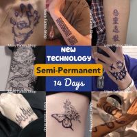 【Mars Tattoo】NEW Technology Magic Long Lasting 2 Weeks Semi-Permanent tattooTemporary Tattoo Sticker Fake Tattoo 0999