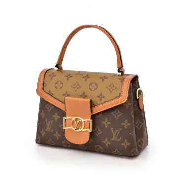 Jual Tas selempang pria LV Lo Uis Louiss Vuitton Patchwork canvas slingbag  crossbody branded import casual simple batam