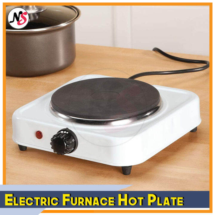 Electric Furnace Hot Plate 1000W Cooktop Single/Double Electric Burner ...