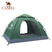 Camel Ngoài Trời 2-3 Người Cắm Trại Lều UPF50 + Bảo Vệ UV Tự Động Mở Lều