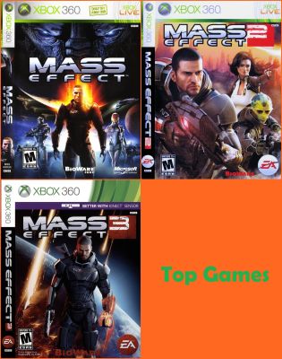 Mass Effect 1-2-3 แผ่นเกม Xbox360 สำหลับเครื่องแปลง RGH/JTAC LT2.0 LT3.0