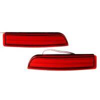 2X Car Led Tail Light Parking Brake Rear Bumper Reflector Lamp For Toyota Avensis/Alphard Mki/Rav4 Led Tail Lights Fog Stop Park