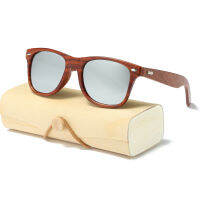 Wood Sunglasses Men Women Bamboo Sun Glasses for Women Mirror Square Handmade