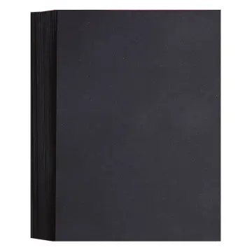 100pcs A4 Carbon Paper Black Legible Graphite Copy Paper for