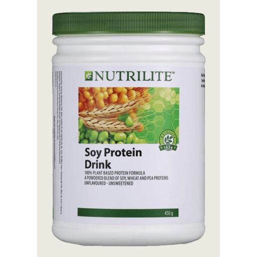 Amway Nutrilite Soy Protein Drink - 450g (Original Flavour) | Lazada