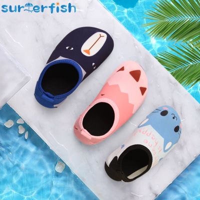 Children Beach Shoes Baby Soft Floor Indoor Slippers Snorkeling Swim Socks Boys And Girls Anti-slip Home Kids Slippers 1-10Y