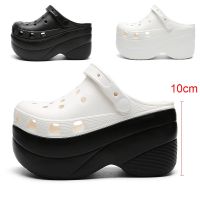 Super High 10cm Sandals Summer Women Slippers Platform Sandals Outdoor Clogs Thick Street Beach Slippers Flip Flops Garden Shoes