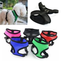 Pet Adjustable Control Harness Collar Safety Mesh Vest For Dog Puppy Cat Outdoor Breathable Walking Pet Supplies Dog Harness Collars