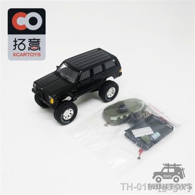 ☂✘✑ gsger XCarToys-Jeep 2nd Diecast Car com Acessórios 1:64