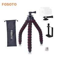 Fosoto ขาตั้งขาตั้งกล้องเล็กๆ Gorillapod แบบยืดหยุ่นขนาดใหญ่,5โหลดกิโลกรัมสำหรับกล้อง Gopro Hero 4/ 3/ 3กล้องดิจิตอล Dv Canon Nikon