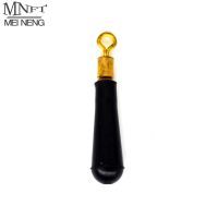 ☃❡ MNFT 60Pcs Drift Fishing Floats Seat Copper Head Rubber Bobber Rotation Buoy Seat 3 Size Rotation Drift Fishing Floats Accessory