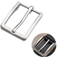 Durable Stainless Steel Belt Buckle for Man Male DIY Leather Craft Hardware Metal Pin Belt Buckle Sewing Accessories 35mmx45mm