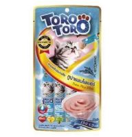 Toro Toro ขนมแมวเลีย สีมฟ้าอ่อน 15 กรัม x 5 ซอง