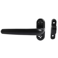 Door and Window Handle Lock Casement Window Lock Wheel Handle Black