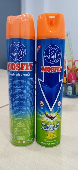 Mới bình xịt côn trùng mosfly hương chanh 600ml tặng thêm 100ml chuyên gia - ảnh sản phẩm 2