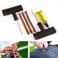 Car Tire Repair Set with Glue Rubber Stripes Tools for Motorcycle Tubeless Tyre Puncture Repairing