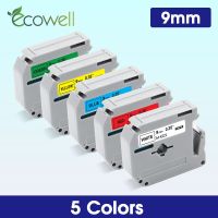 HOT Ecowell 5x อะไหล่เครื่องพิมพ์ Brother P-Touch MK221 MK421 MK621 MK721เทปฉลากเปลี่ยนได้ PT-70 PT-90 PT80