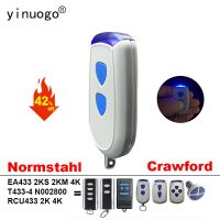 Normstahl Crawford RCU433-2 RCU433-4 EA433 2KS 4KS Remote Control Garage Door Opener 433.92MHz Crawford N002800 2KM Micro T433-4  Power Points  Switch